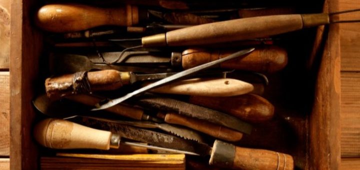 Modern carpenters tools